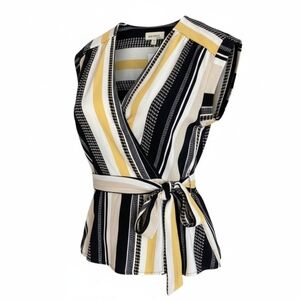 Monteau Striped Blouse